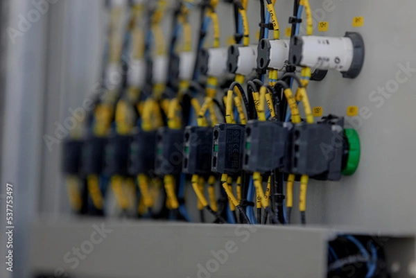 Obraz power cable connectors