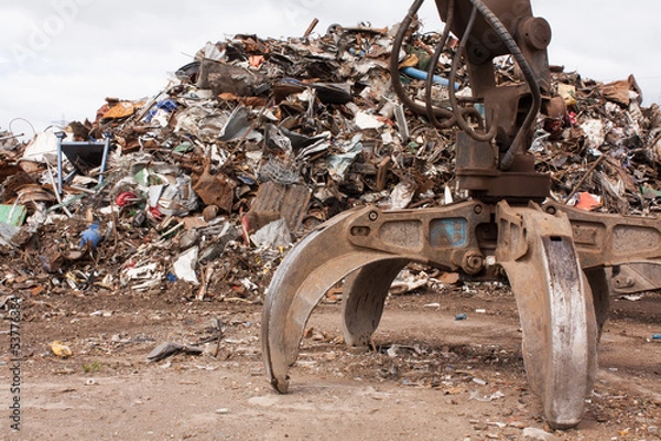 Fototapeta Garbage for recycle