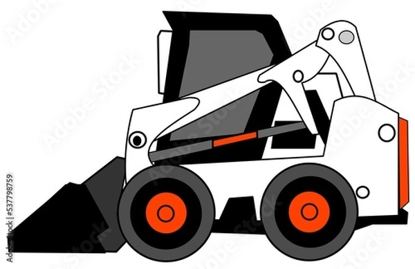 Obraz Bobcat style loader