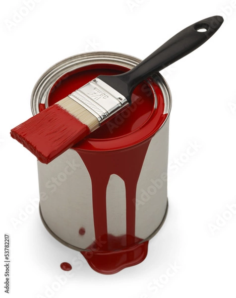 Obraz Paint Can Spill