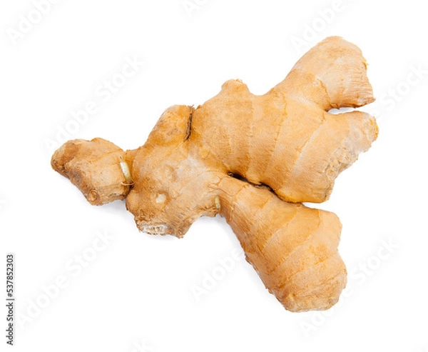 Fototapeta Ginger isolated on white background