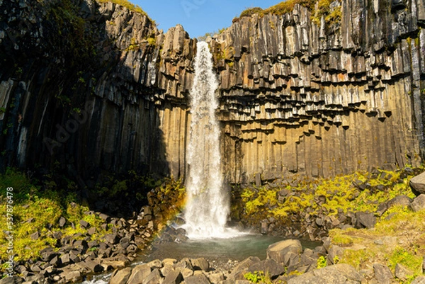 Obraz Svartifoss