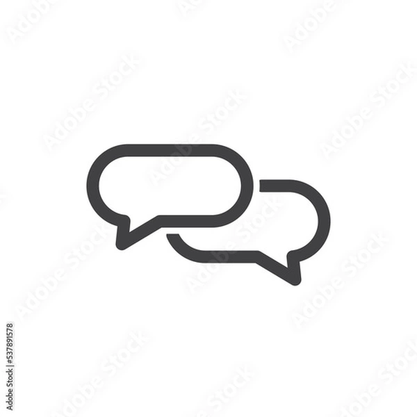 Obraz Bubble chat icon