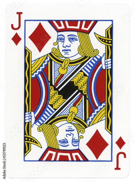 Obraz Karta do gry - Jack of Diamonds