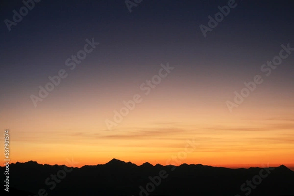 Fototapeta Sunset colours