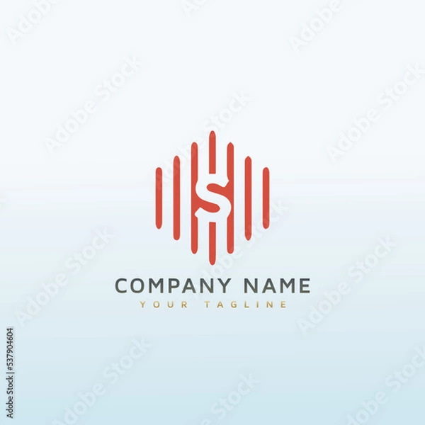 Fototapeta roads and networks company logo design
