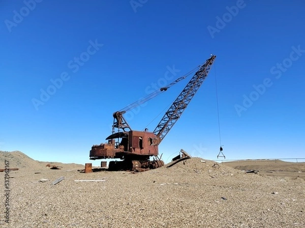 Obraz abandoned old technology