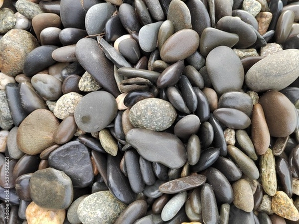 Fototapeta sea pebbles