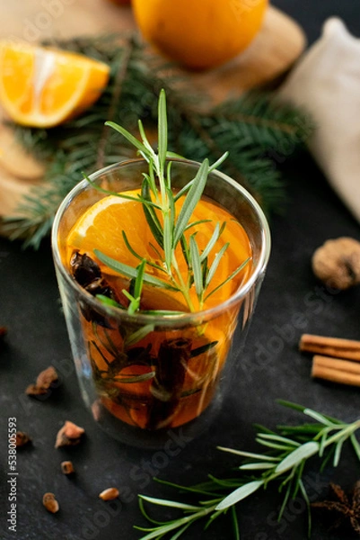 Fototapeta Zimowa herbata