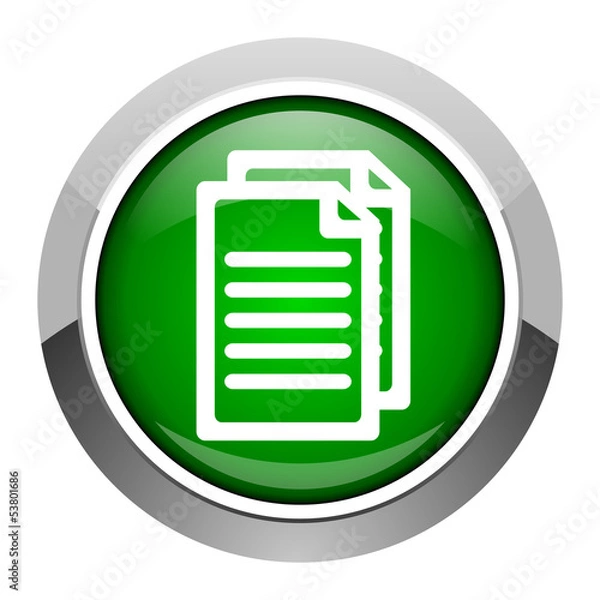 Fototapeta document icon