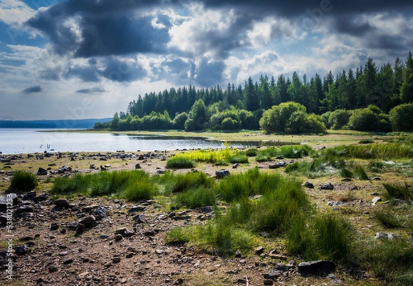Obraz Tour du Lac de Charpal