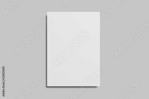 Obraz A4 Flyer Blank Mockup