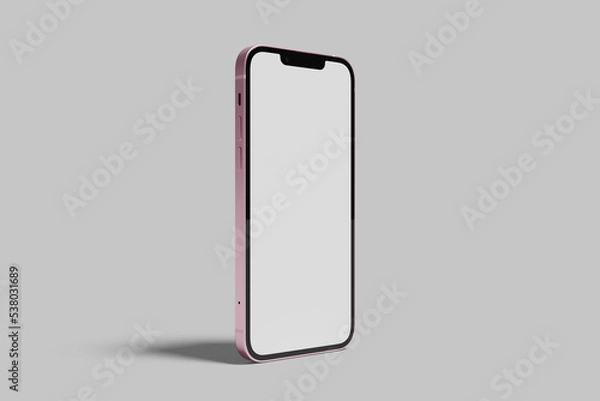 Obraz Phone Screen Blank Mockup