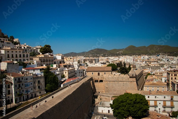 Fototapeta Ibiza town