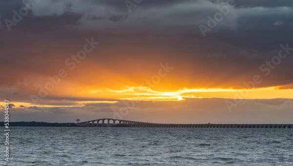 Obraz sunset over the sea