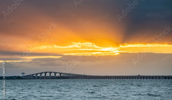 Obraz sunset over the sea