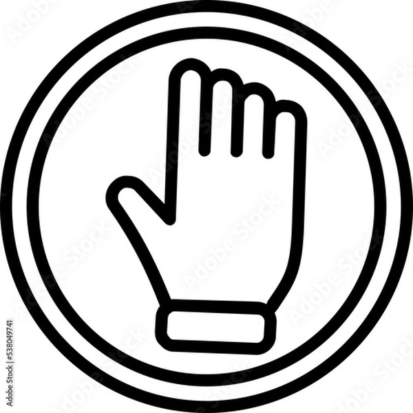 Fototapeta Five Icon