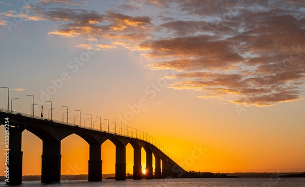 Obraz bridge over river
