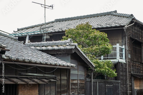Fototapeta 日本　昭和の街並み