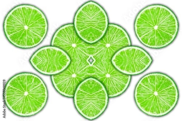 Obraz 3d render illustration, Unique picture of fruit