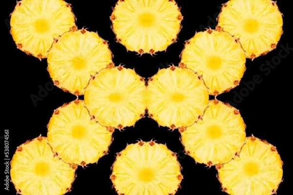 Fototapeta 3d render illustration, Unique picture of fruit