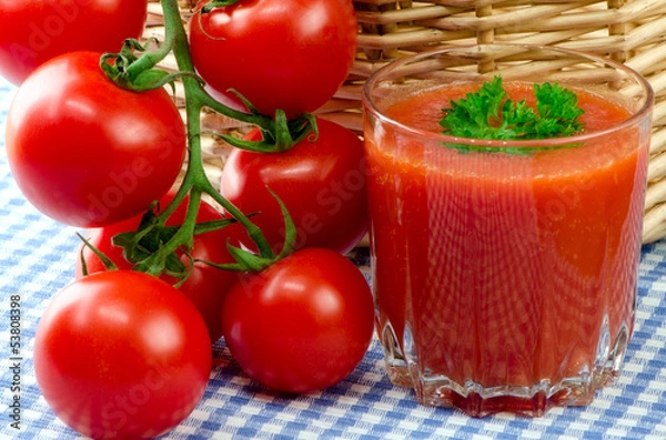Obraz Fresh tomato juice