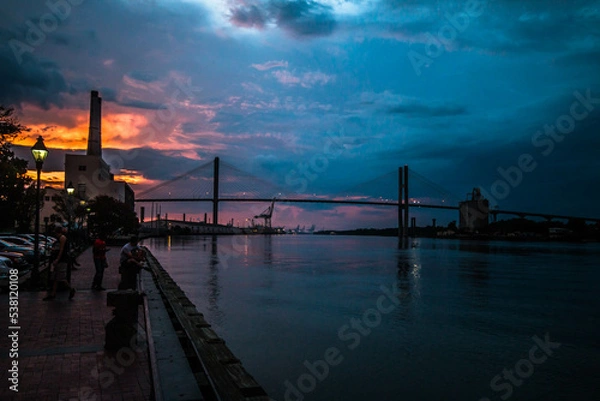 Obraz Savannah Sunset 1