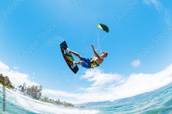 Obraz Kitesurfing