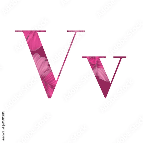 Obraz ribbon alphabet