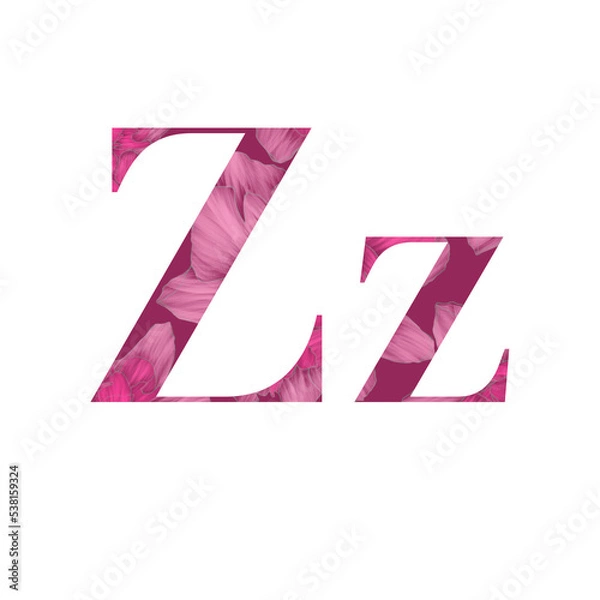 Obraz ribbon alphabet