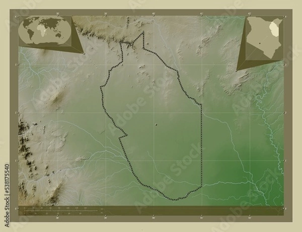 Obraz Wajir, Kenya. Major cities