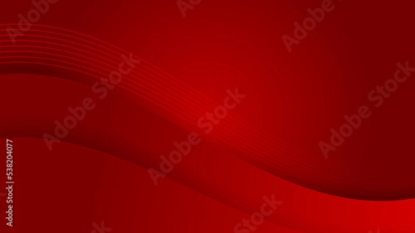 Fototapeta Modern red background
