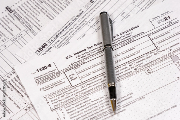 Obraz IRS Tax Forms