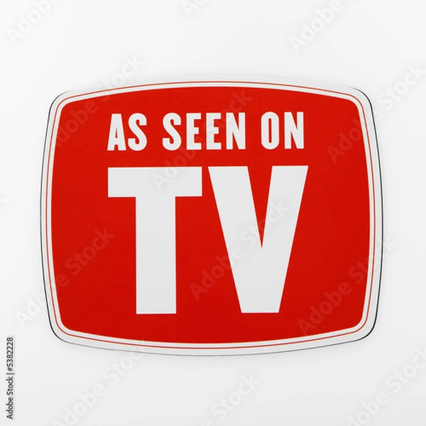 Obraz As seen on TV.