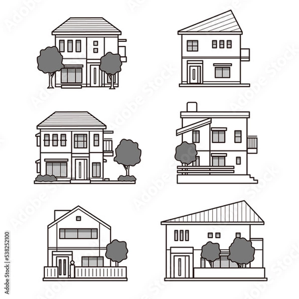 Obraz 建物シリーズ02