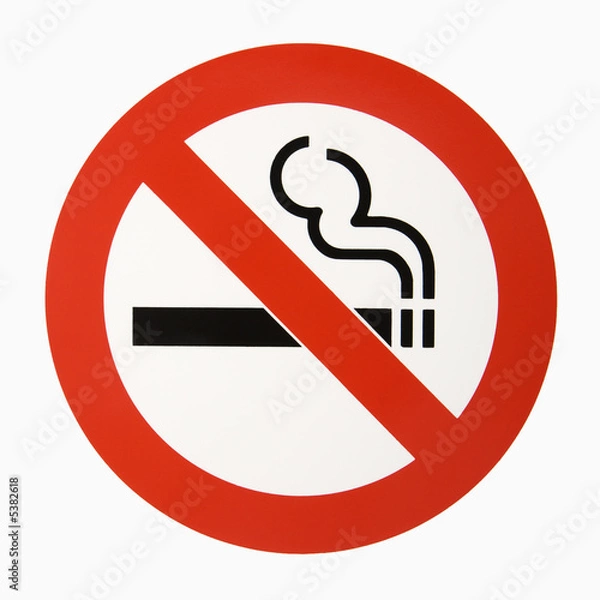Fototapeta No smoking logo.