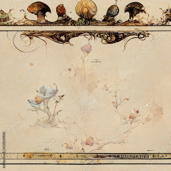 Obraz Flowers and Dead Leaves