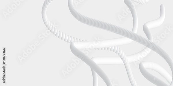 Obraz white space abstract background wave texture copy space business concept