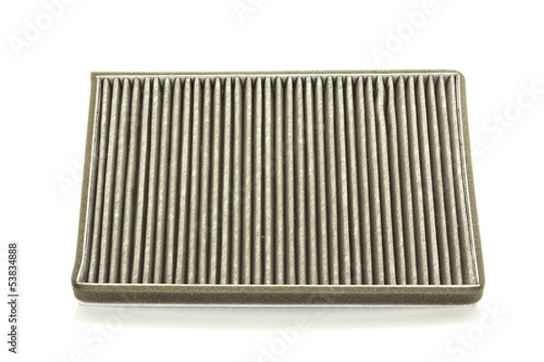 Obraz a dirty car air filter