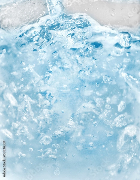 Fototapeta frozen water