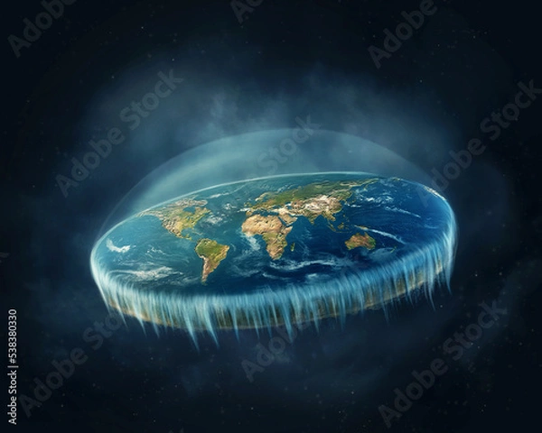 Obraz Flat Earth