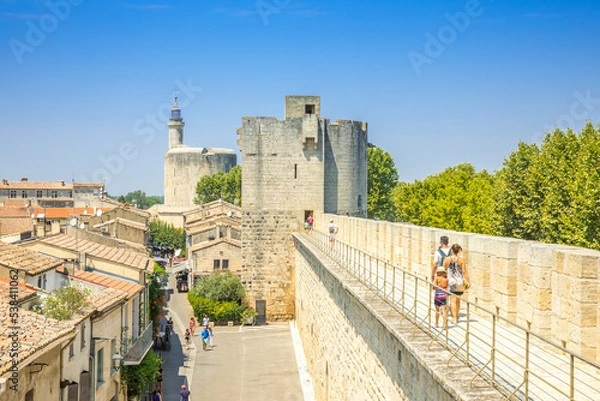 Obraz Aigues-Mortes, La ville "entre sel et sable", Camargue, France
