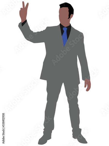 Obraz Young businessman 