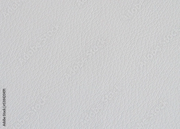 Fototapeta Grey leather texture. Background. Top view closeup.