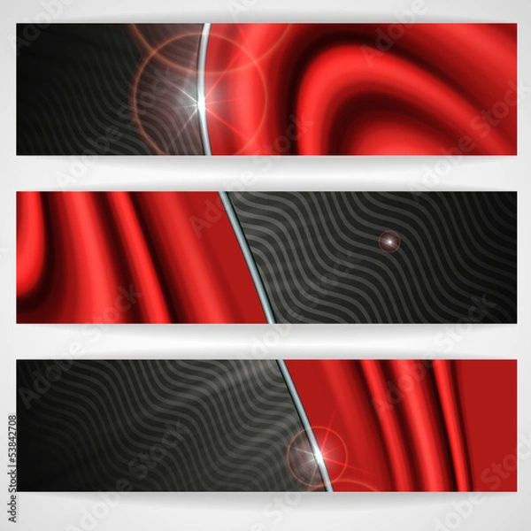 Obraz Abstract colorful banner.