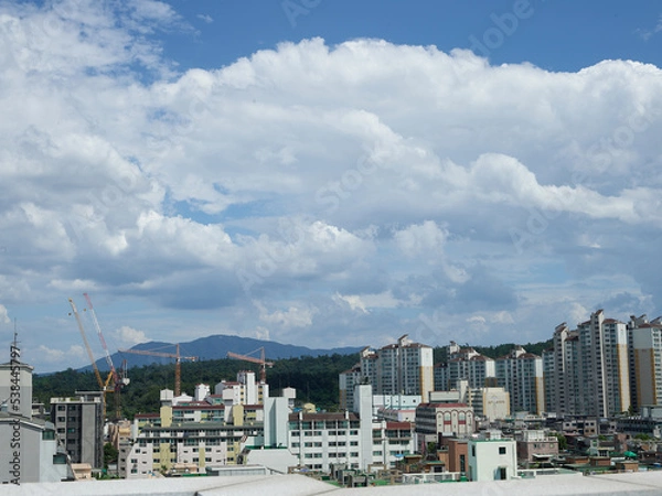 Obraz 하늘, 쾌청한, 푸른, 상쾌한, 청명함, SKY, 구름, blue, 네이처, 날씨, 여름, 공기, 흐린, 천국, 높다, 명랑한