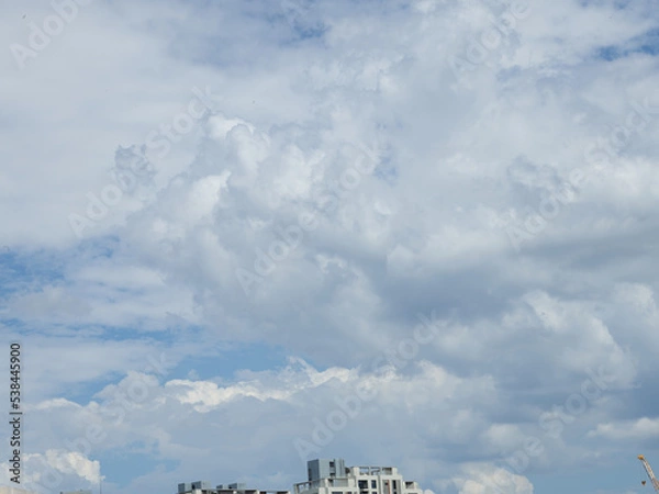 Obraz 하늘, 쾌청한, 푸른, 상쾌한, 청명함, SKY, 구름, blue, 네이처, 날씨, 여름, 공기, 흐린, 천국, 높다, 명랑한