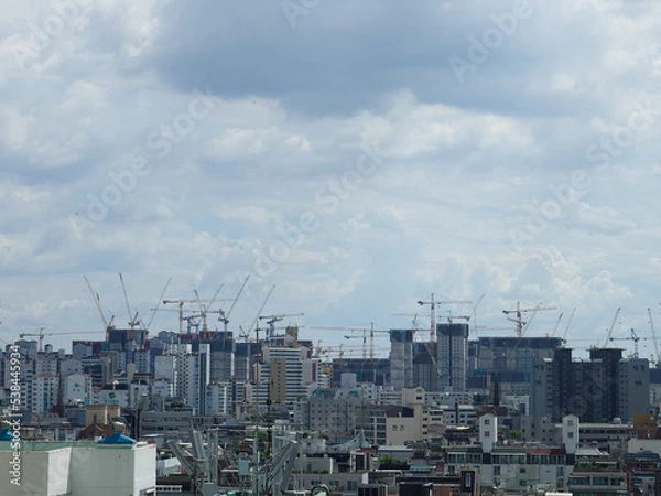 Obraz 하늘, 쾌청한, 푸른, 상쾌한, 청명함, SKY, 구름, blue, 네이처, 날씨, 여름, 공기, 흐린, 천국, 높다, 명랑한