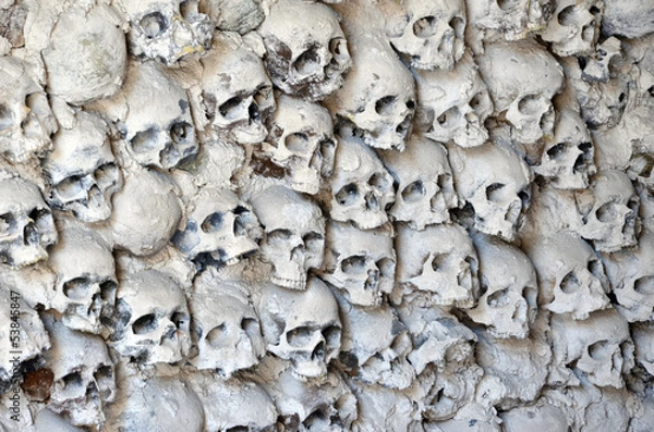 Obraz Muro di teschi