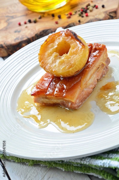 Obraz Pork and Apple